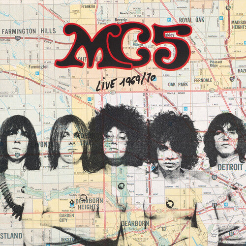 Mc5 Live 1969/1970 - Record Album - Vinyl LP