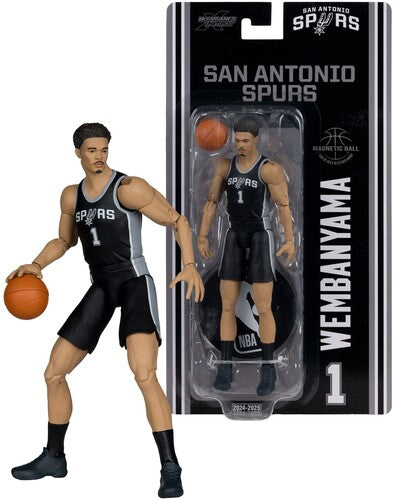 McFarlane NBA 6in Act Fig Wv1 Wembanyana (Spurs) McFarlane SportsPicks - NBA - Victor Wembanyama (San Antionio Spurs) 6" Action Figure - Collectible Figure