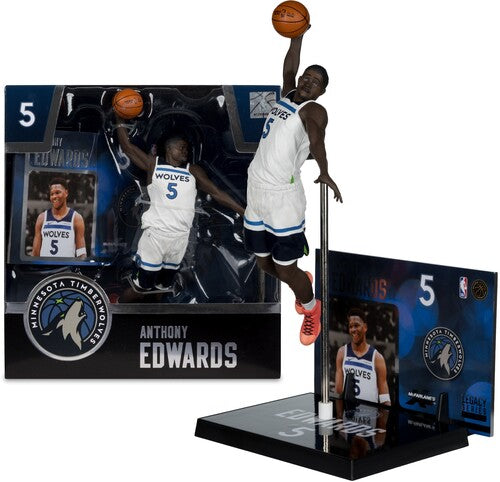 McFarlane NBA Posed Fig Ant Edwards (Timberwolves) McFarlane's SportsPicks - NBA 7" Posed Figure - Anthony Edwards (Minnesota Timberwolves)