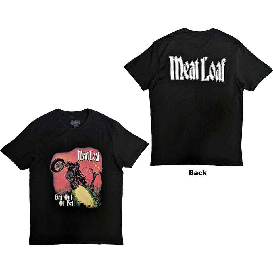 Meat Loaf Bat Out Of Hell Cover Black