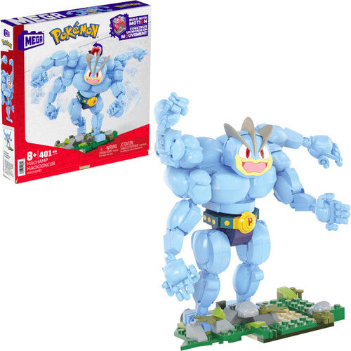 Mega Bloks Pokemon MEGA BLOKS Pokemon: Machamp, 401 Piece Building Toy Set - Toy Set
