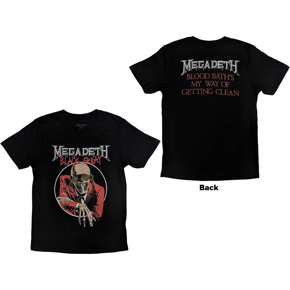 Megadeth Black Friday Black