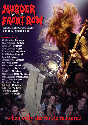Megadeth Murder In The Front Row: The San Francisco Bay Thrash Metal Story - DVD