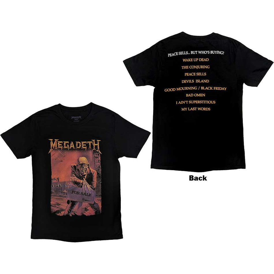 Megadeth Peace Sells Album Cover Black