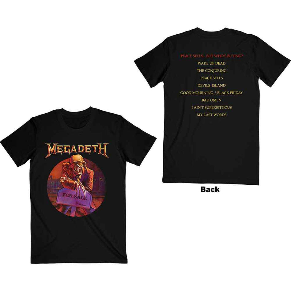 Megadeth Peace Sells‚Ä¶ Track list Black