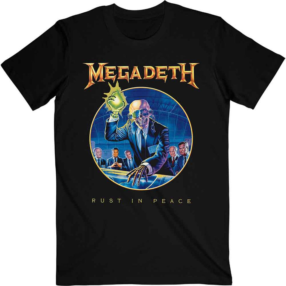 Megadeth Rust In Peace Anniversary Black