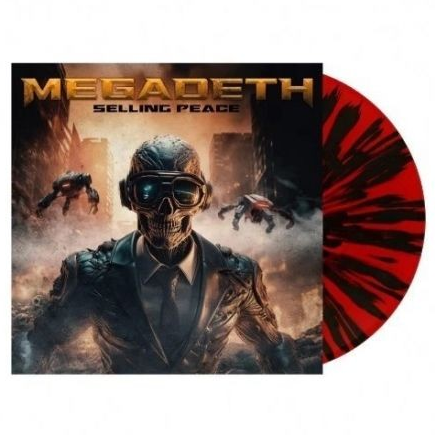 Megadeth Selling Peace: Monsters of Rock Argentina 1997 (Limited Edition, Red / Black Splatter Colored Vinyl) [Import]