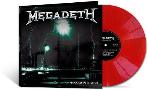 Megadeth Unplugged In Boston - Record Album - Vinyl LP