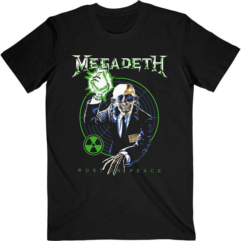 Megadeth Vic Target Rust In Peace Anniversary Black