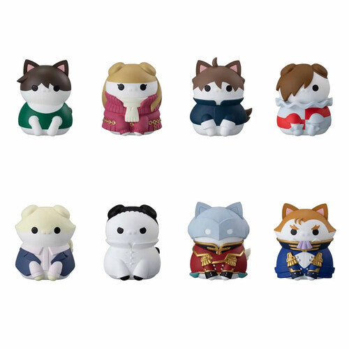 Megahouse Mega Cat Project Nyandam Wing Cat Transf Megahouse - Gundam Wing - Mega Cat Project - Nyandam Wing Cat Transformation (Box/8) Blindbox Figure Display - 8-Disc Collectibles