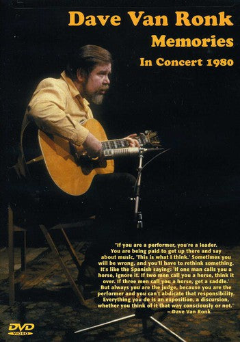 Memories: In Concert 1980 - DVD