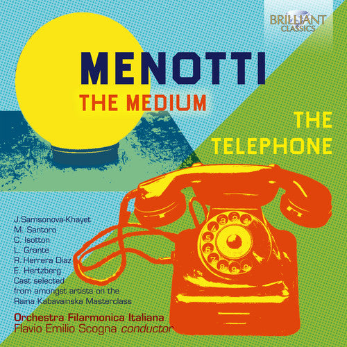 Menotti / Orchestra Filarmonica Italiana Medium / Telephone - 2-Disc CD Album