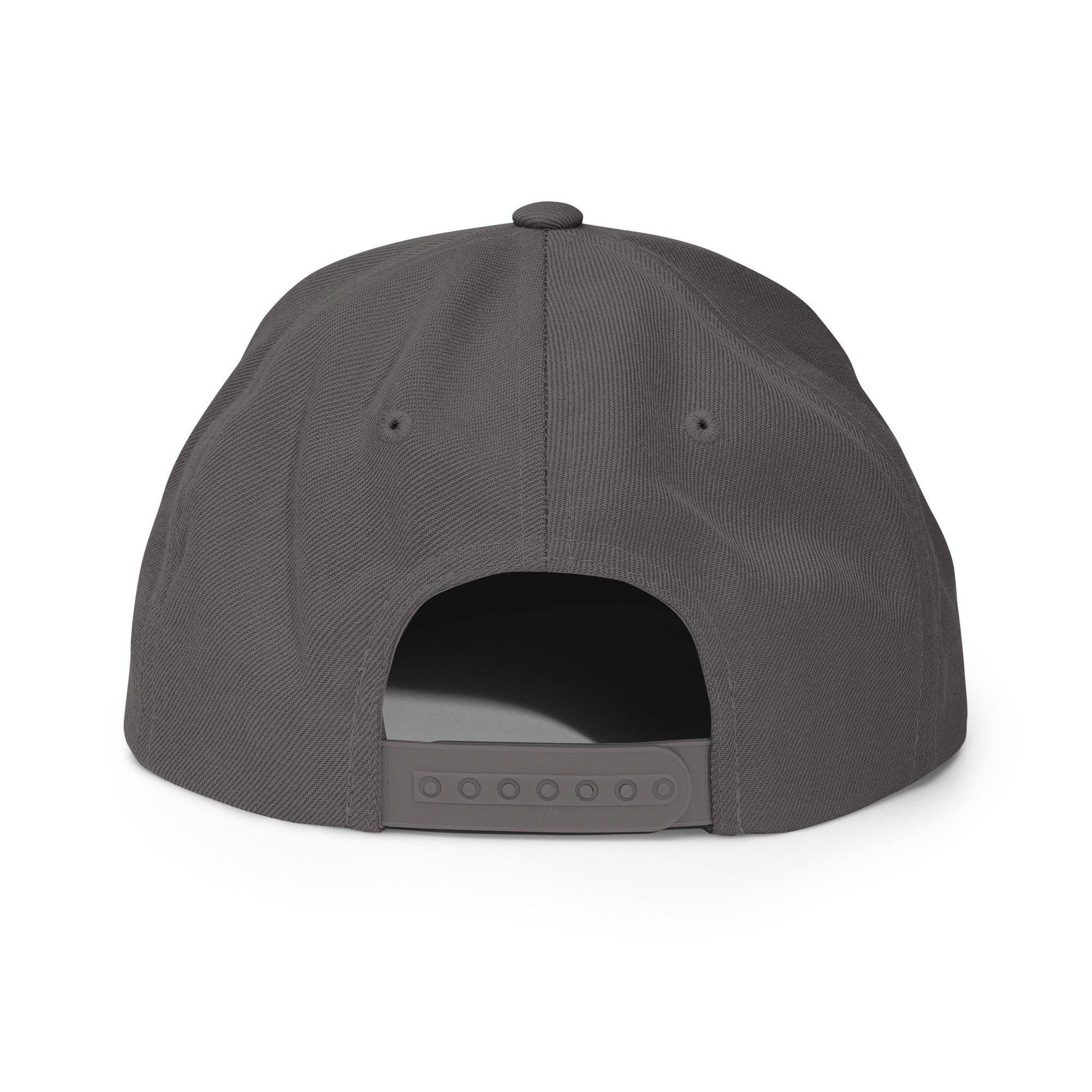 Merch Moment Anthrax - White on Gray Snapback HD Embroidered Hat
