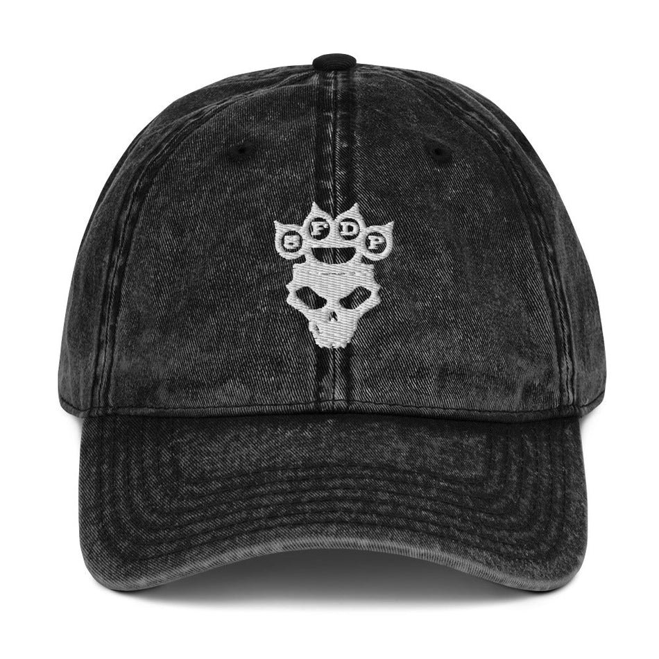 Merch Moment Five Finger Death Punch - Vintage Cotton Twill HD Embroidered Cap