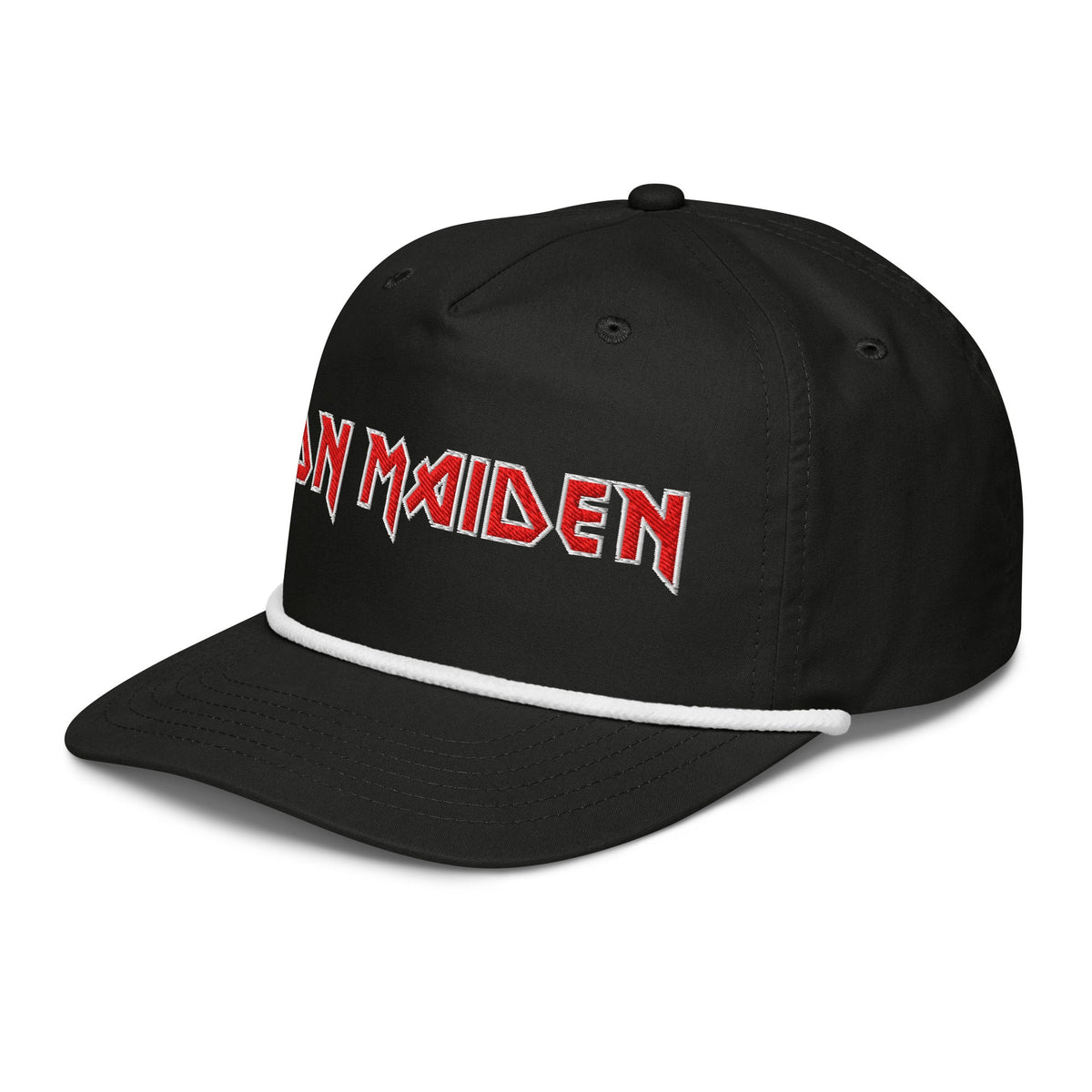 Merch Moment Iron Maiden - Roped Snapback HD Embroidered Hat