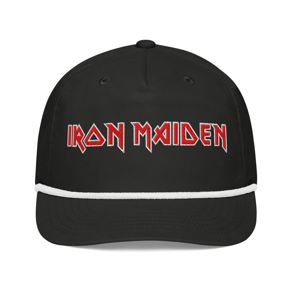Merch Moment Iron Maiden - Roped Snapback HD Embroidered Hat