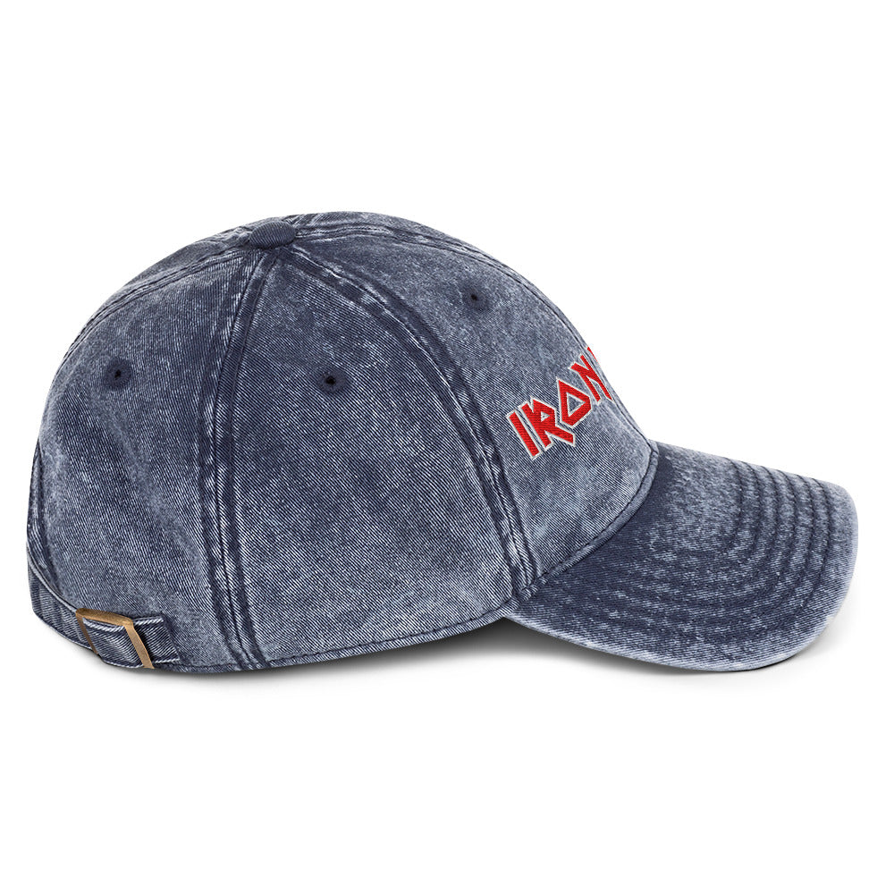 Merch Moment Iron Maiden - Vintage Cotton Twill HD Embroidered Cap