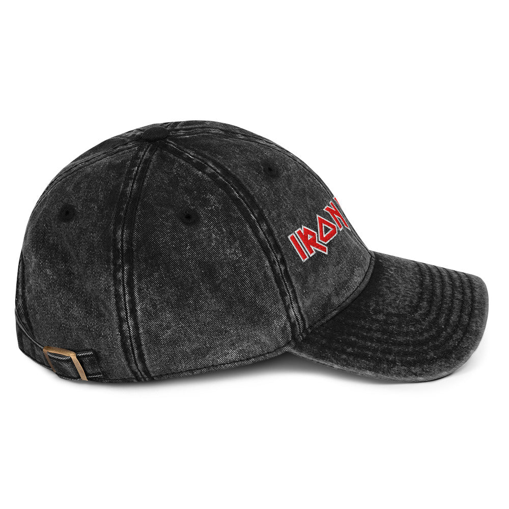 Merch Moment Iron Maiden - Vintage Cotton Twill HD Embroidered Cap