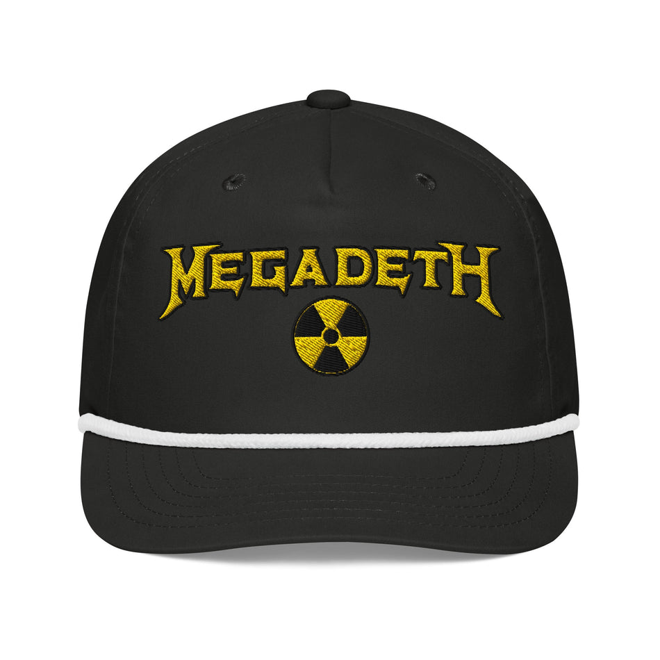 Merch Moment MegaDeth - Roped Snapback HD Embroidered Hat
