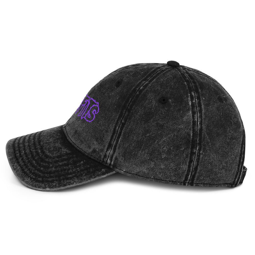 Merch Moment Misfits - Vintage Cotton Twill HD Embroidered Cap