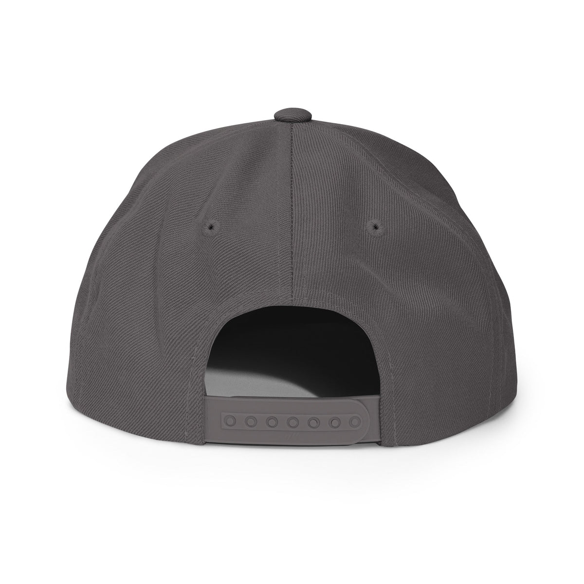 Merch Moment Misfits - White on Gray Snapback HD Embroidered Hat