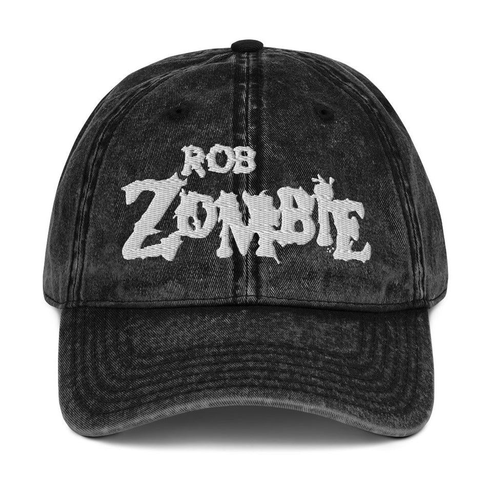 Merch Moment Rob Zombie - Vintage Cotton Twill HD Embroidered Cap