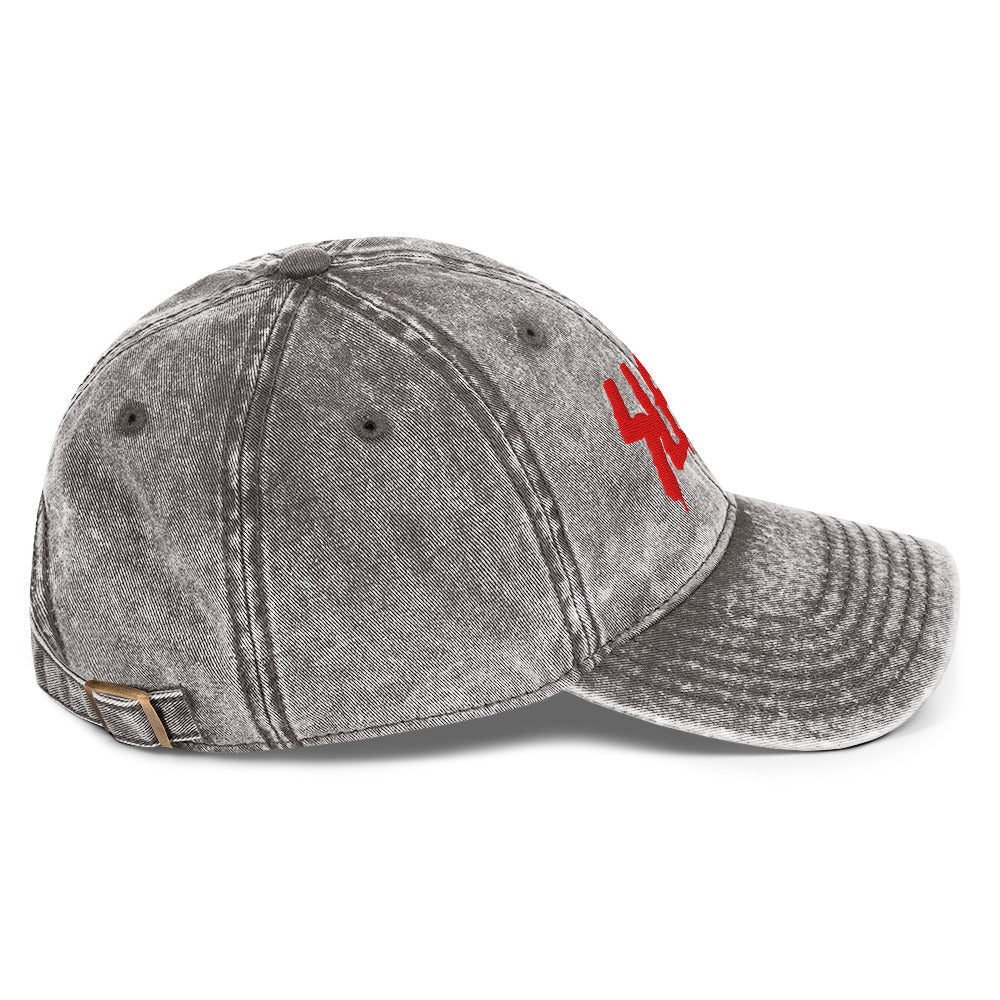 Merch Moment Slayer - Vintage Cotton Twill HD Embroidered Cap