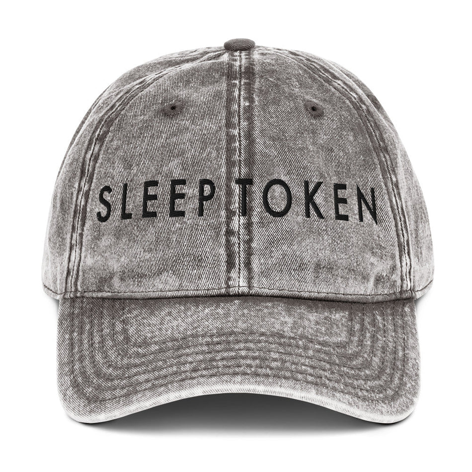 Merch Moment Sleep Token - Vintage Cotton Twill HD Embroidered Cap