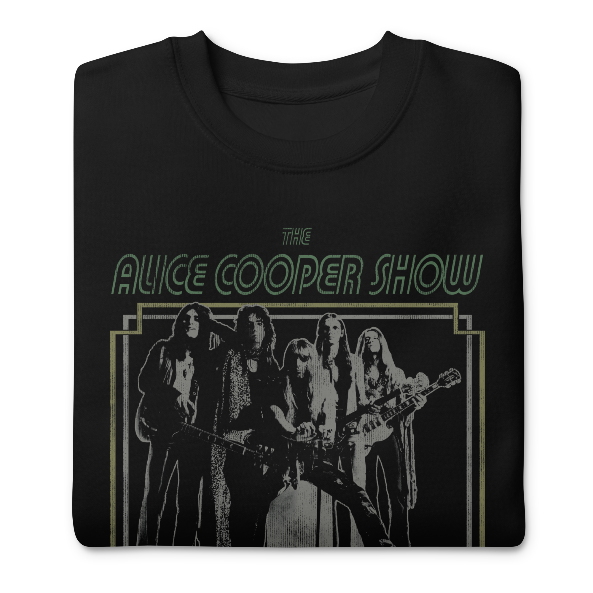 MerchMoment Alice Cooper - 1971 US Tour Sweatshirt Black
