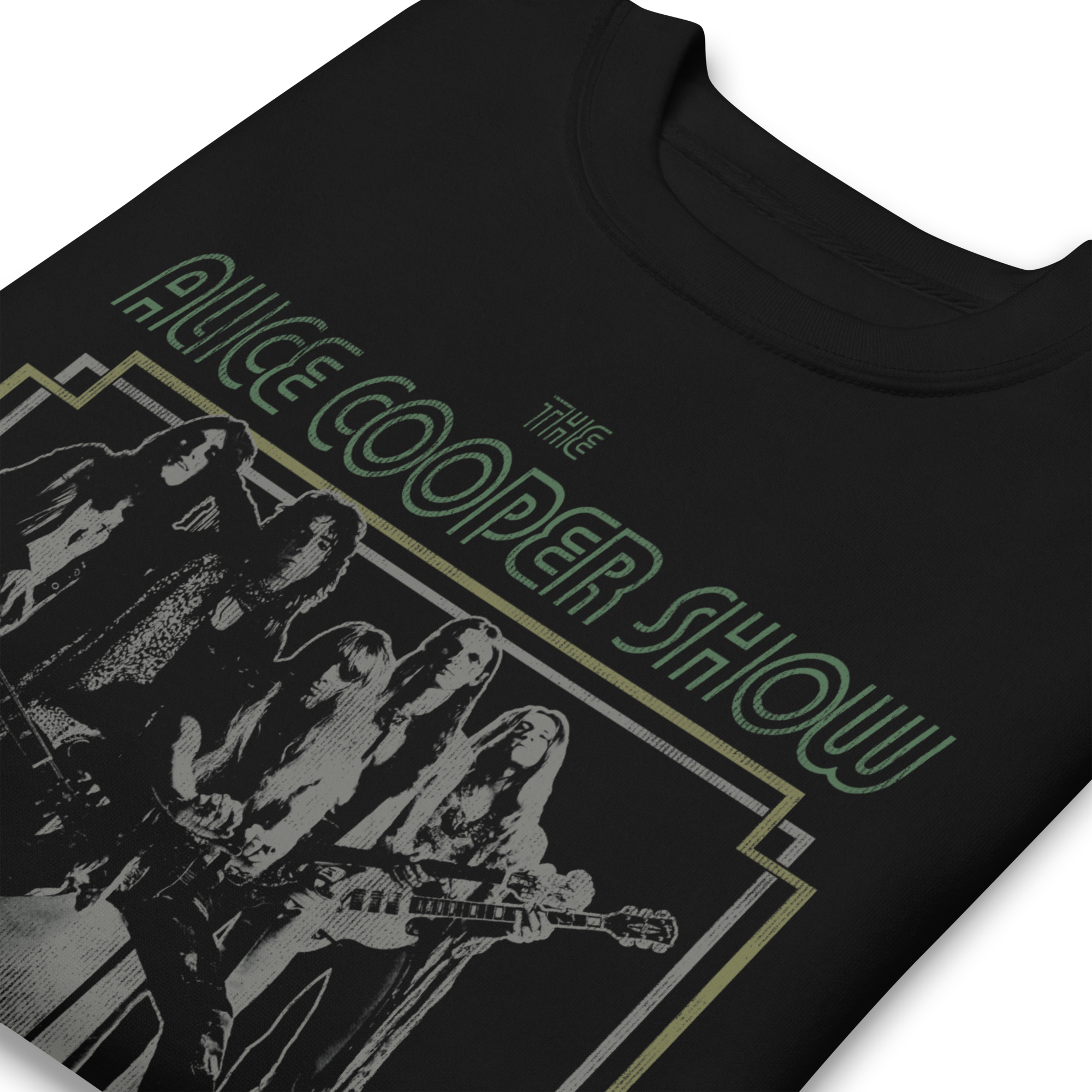 MerchMoment Alice Cooper - 1971 US Tour Sweatshirt Black
