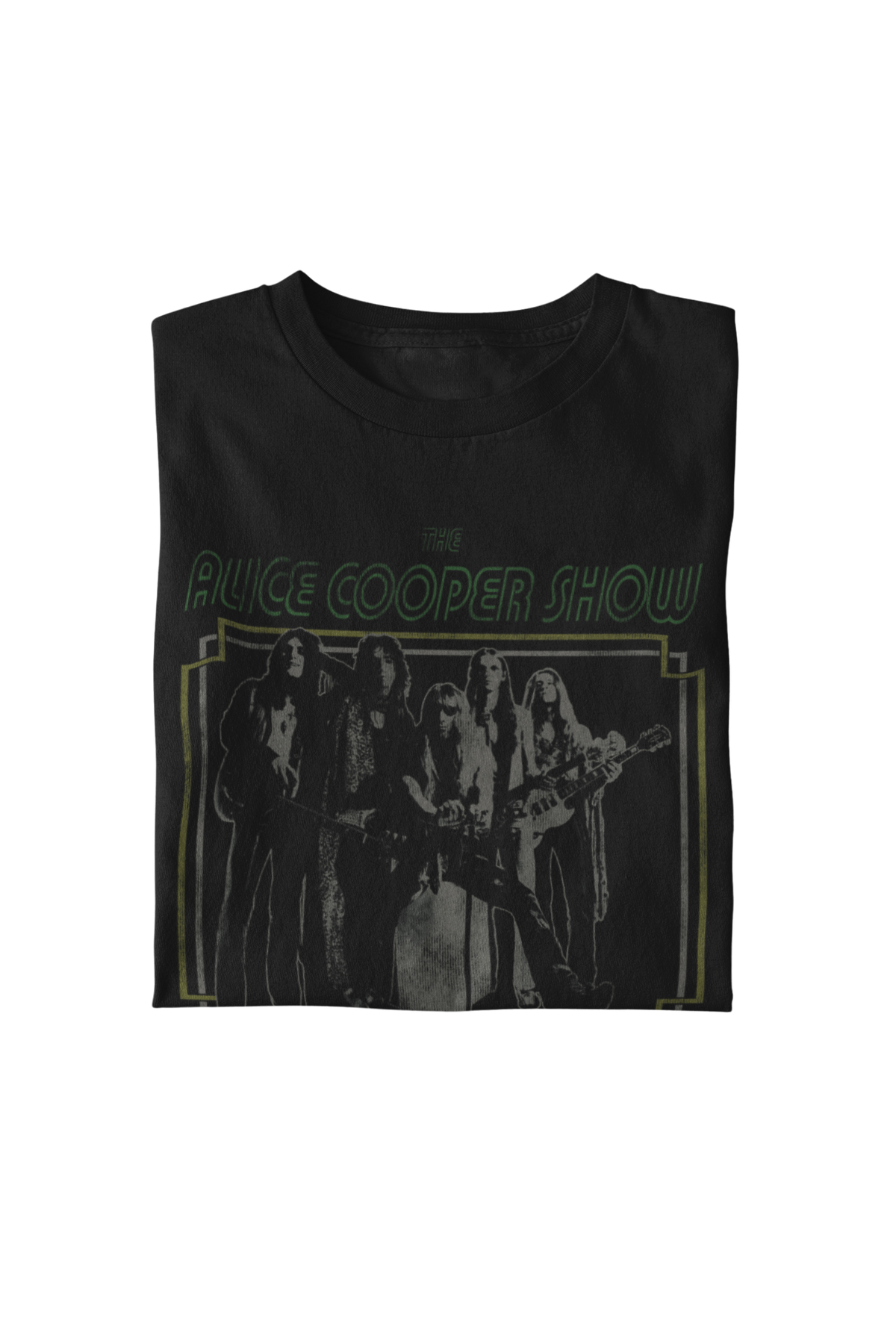 MerchMoment Alice Cooper - 1971 US Tour T-Shirt Black