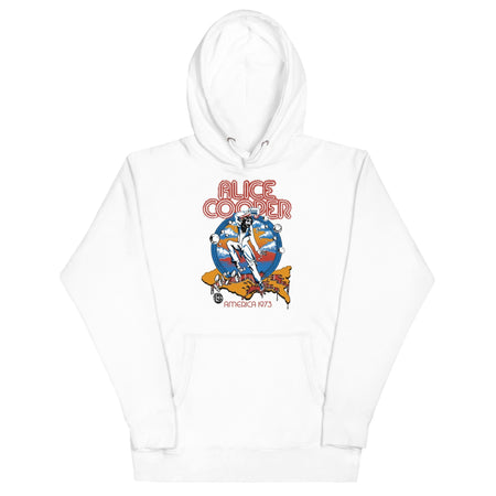 MerchMoment Alice Cooper - 1973 Tour Hoodie White
