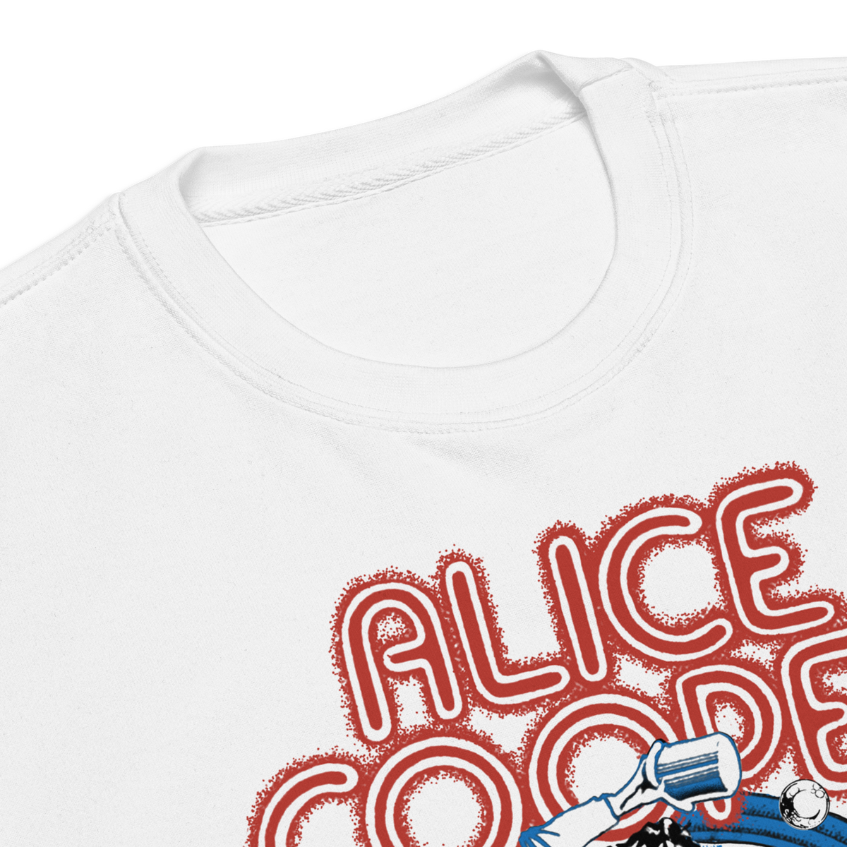MerchMoment Alice Cooper - 1973 Tour Sweatshirt White