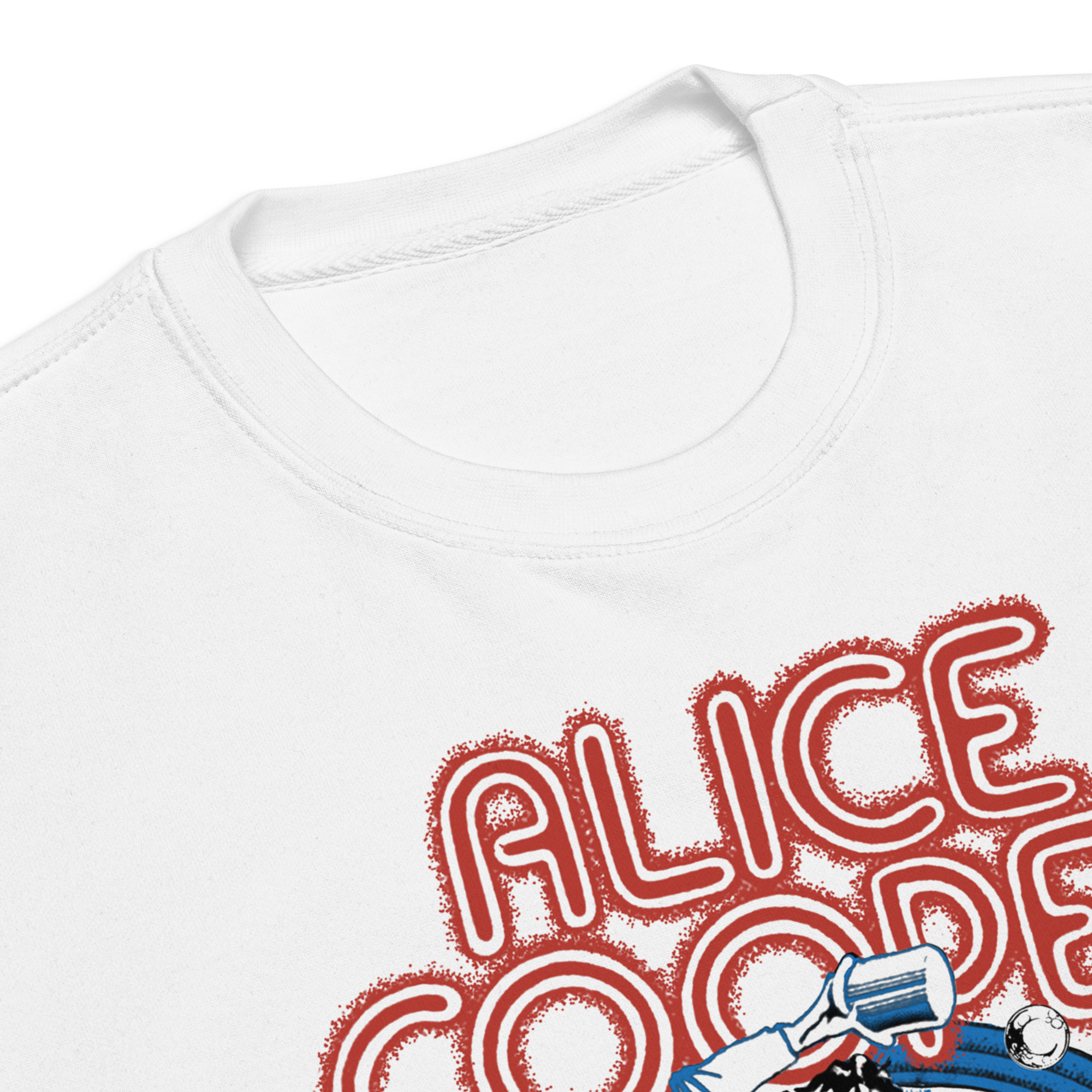 MerchMoment Alice Cooper - 1973 Tour Sweatshirt White