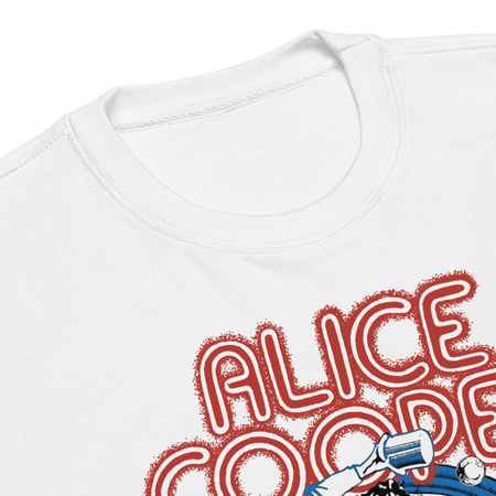MerchMoment Alice Cooper - 1973 Tour Sweatshirt White
