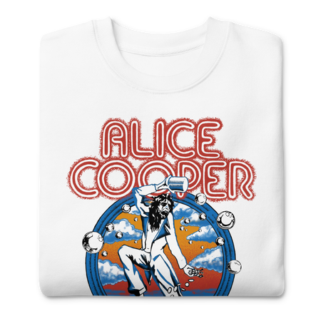 MerchMoment Alice Cooper - 1973 Tour Sweatshirt White