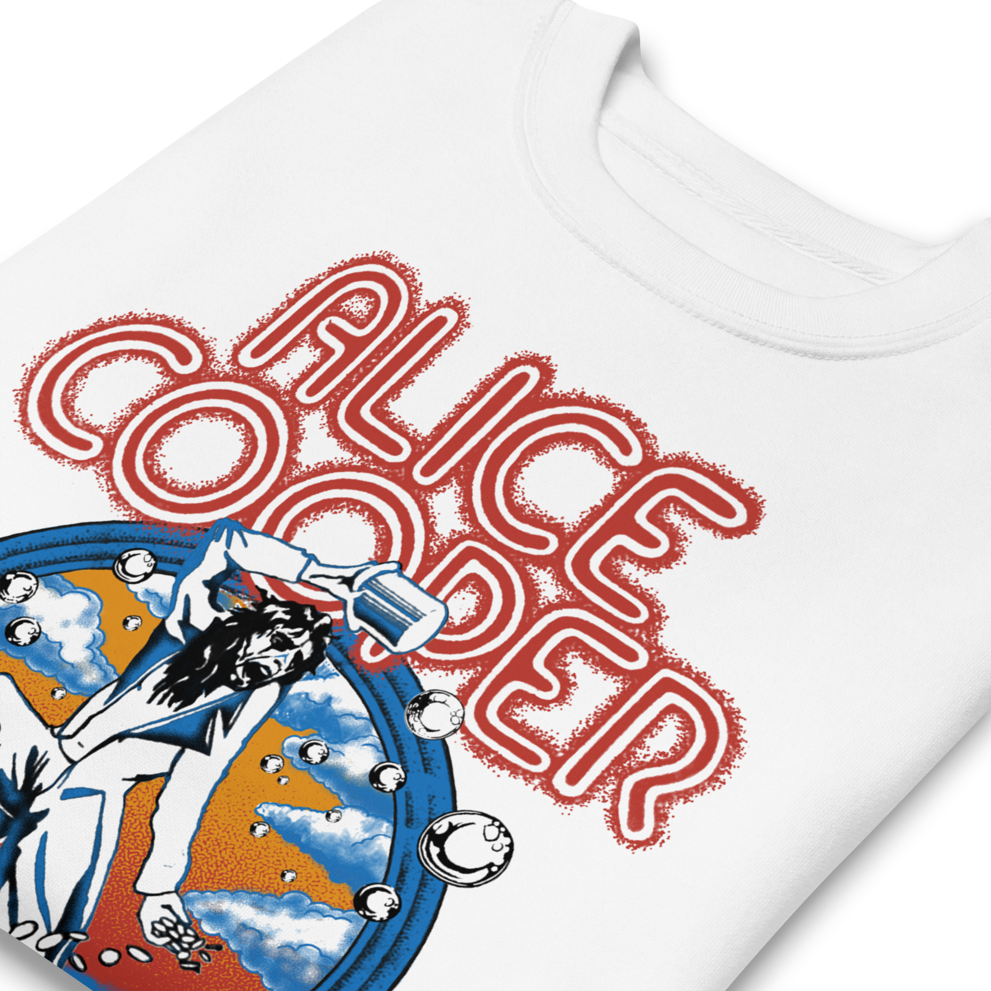 MerchMoment Alice Cooper - 1973 Tour Sweatshirt White