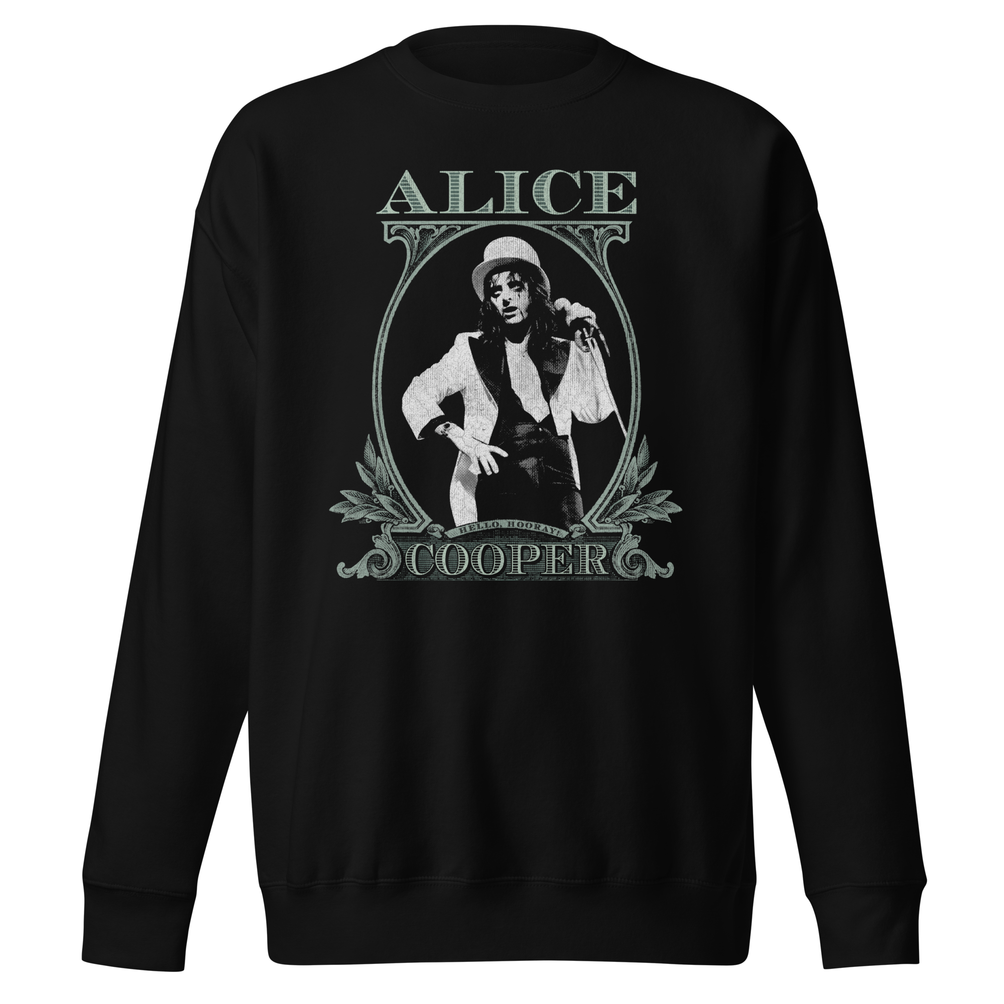 MerchMoment Alice Cooper - Bankroll Sweatshirt Black