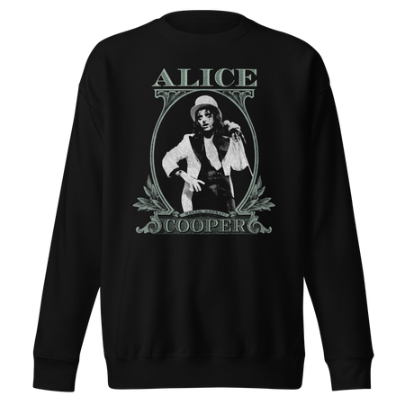 MerchMoment Alice Cooper - Bankroll Sweatshirt Black