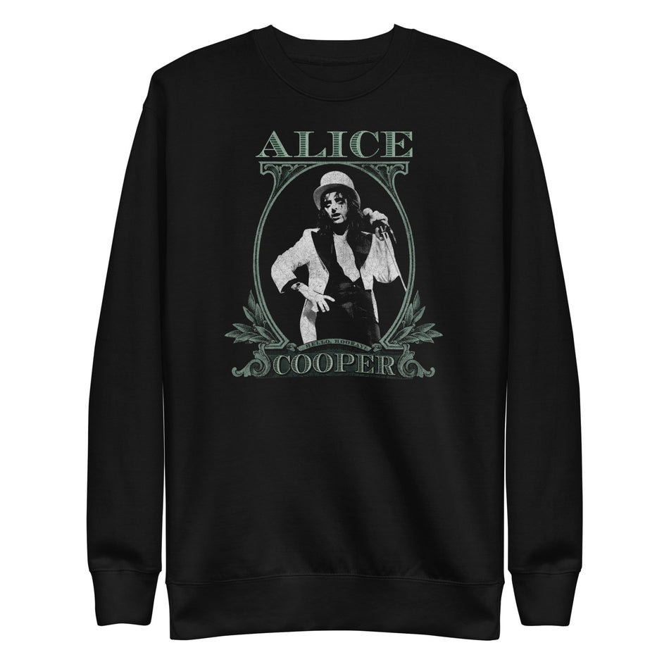 MerchMoment Alice Cooper - Bankroll Sweatshirt Black
