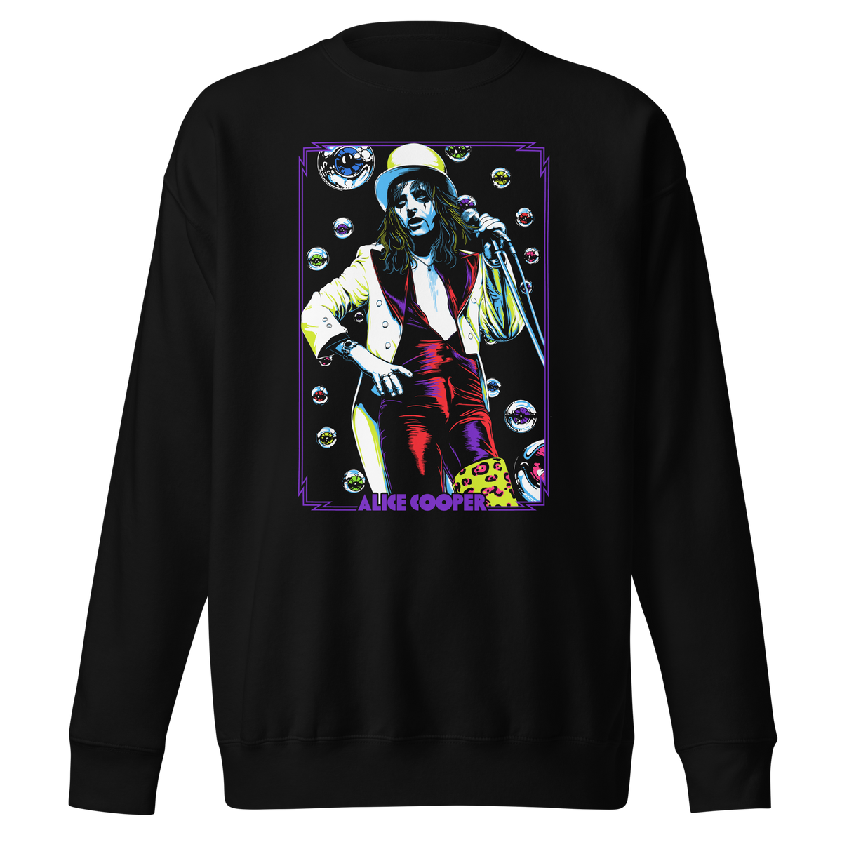 MerchMoment Alice Cooper - Bubbles Sweatshirt Black