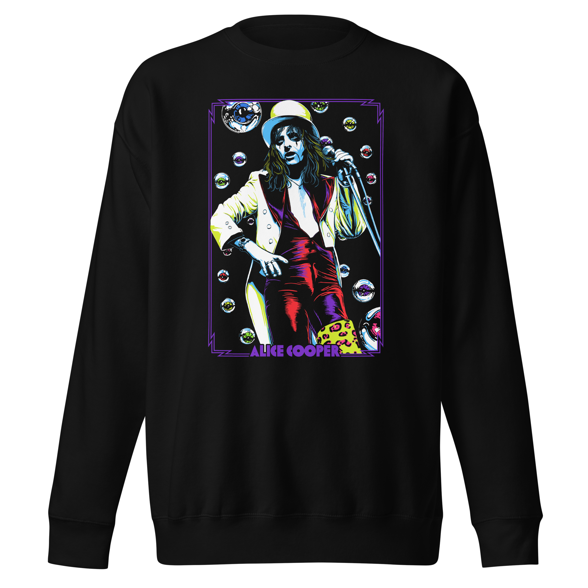 MerchMoment Alice Cooper - Bubbles Sweatshirt Black