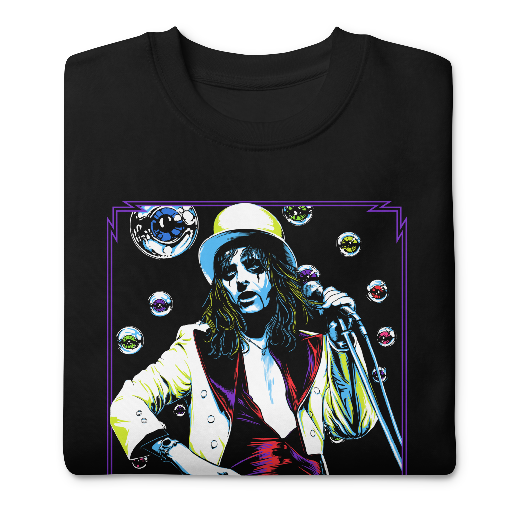MerchMoment Alice Cooper - Bubbles Sweatshirt Black