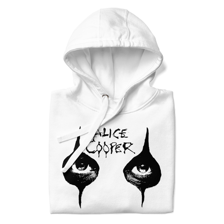MerchMoment Alice Cooper - Eyes Hoodie White