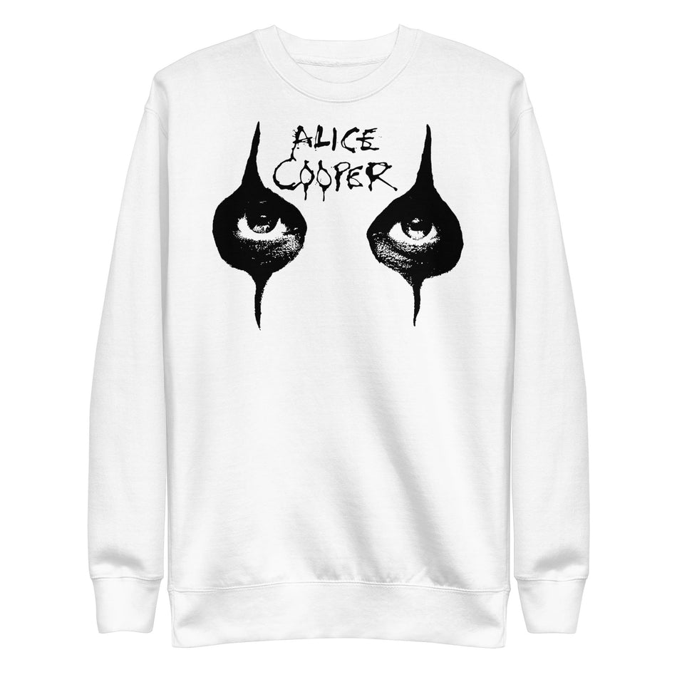 MerchMoment Alice Cooper - Eyes Sweatshirt White