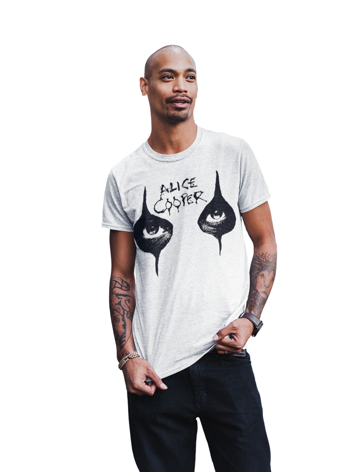 MerchMoment Alice Cooper - Eyes T-Shirt White
