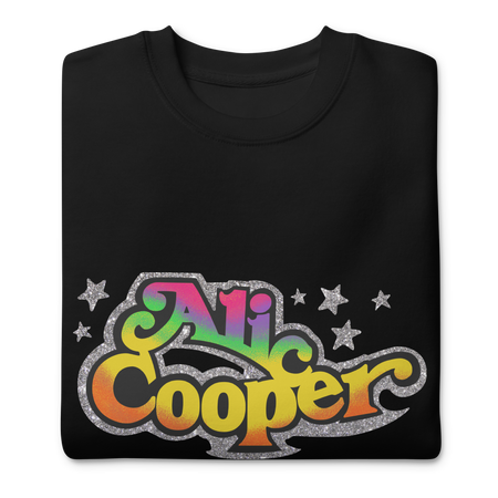 MerchMoment Alice Cooper - Gradient Star Sweatshirt Black