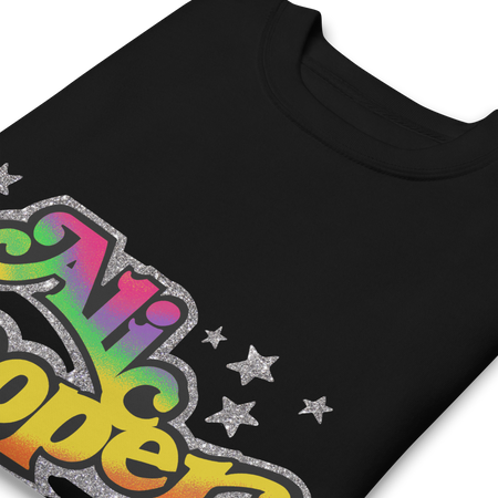 MerchMoment Alice Cooper - Gradient Star Sweatshirt Black