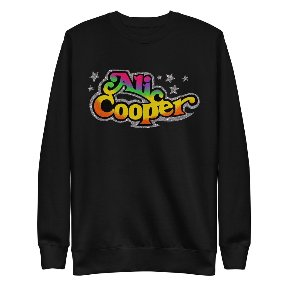 MerchMoment Alice Cooper - Gradient Star Sweatshirt Black