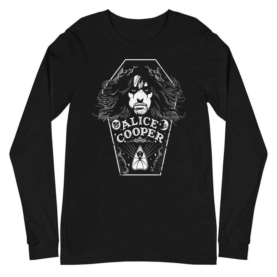 MerchMoment Alice Cooper - Hair Long Sleeve T-Shirt Black